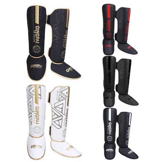 Jaunimo / Suaugusiųjų blauzdų ir pėdų apsaugos – idealios Muay Thai, kikbokso, MMA, grapplingo, karatė ir kitoms kovos menų treniruotėms. Tvirtai priglunda, apsaugo čiurnas ir kojas nuo smūgių. 🥋👣