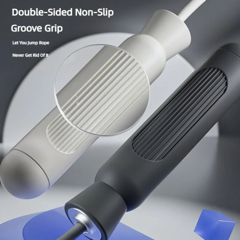 Reguliuojama šokinėjimo virvė, skirta greito praleidimo pratimams svorio metimui, kūno rengybai moterims, vyrams ir vaikams, ilgio plieniniams lynams su guoliais.