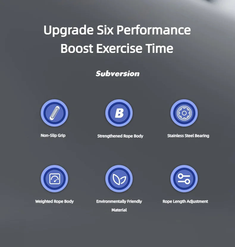 Reguliuojama šokinėjimo virvė, skirta greito praleidimo pratimams svorio metimui, kūno rengybai moterims, vyrams ir vaikams, ilgio plieniniams lynams su guoliais.