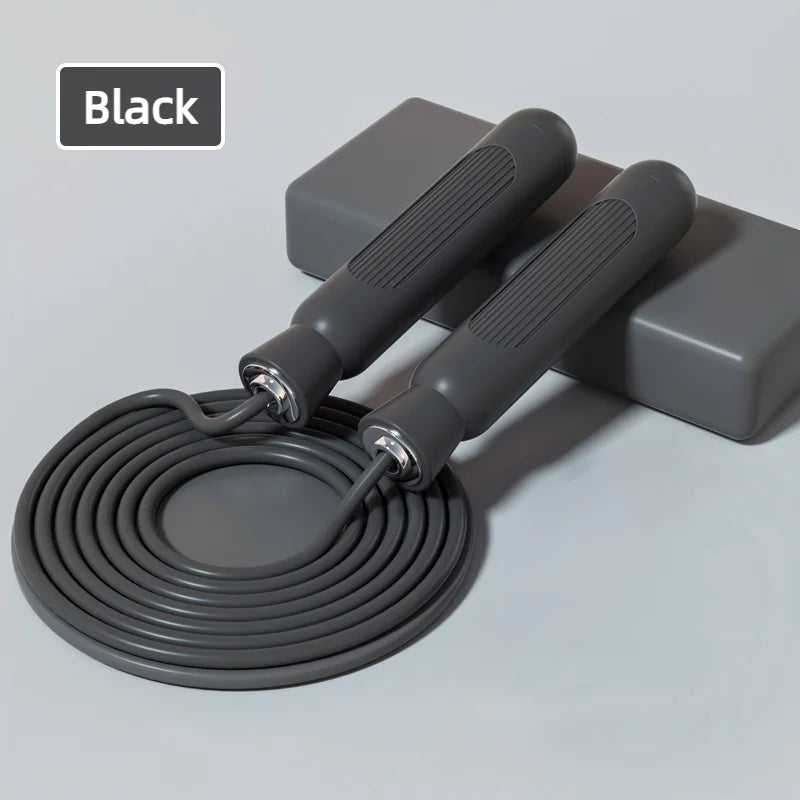 Reguliuojama šokinėjimo virvė, skirta greito praleidimo pratimams svorio metimui, kūno rengybai moterims, vyrams ir vaikams, ilgio plieniniams lynams su guoliais.