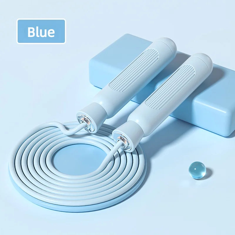 Reguliuojama šokinėjimo virvė, skirta greito praleidimo pratimams svorio metimui, kūno rengybai moterims, vyrams ir vaikams, ilgio plieniniams lynams su guoliais.